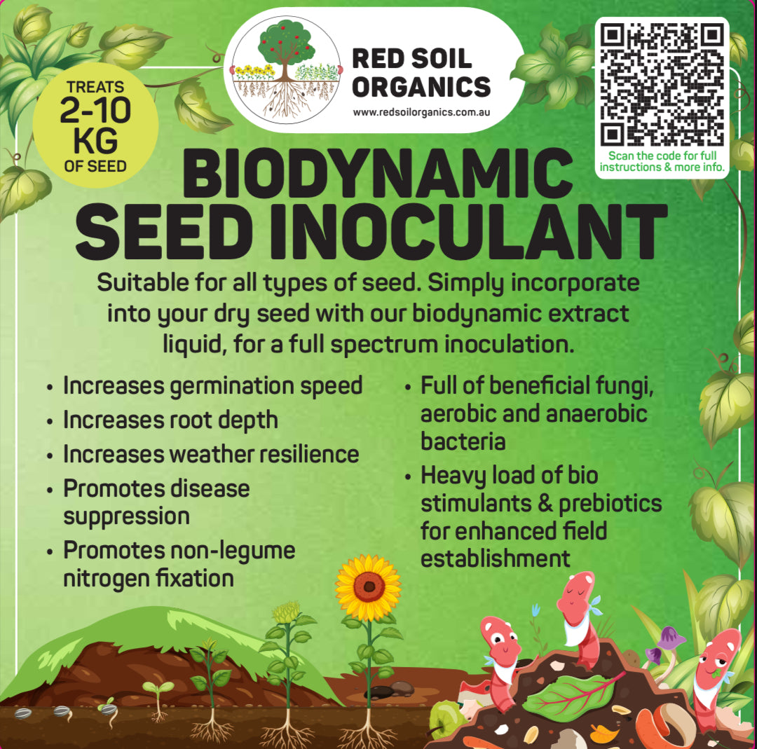 Biodynamic Seed Inoculant – RED SOIL ORGANICS